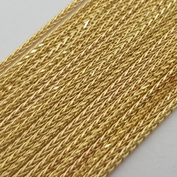 Classic 18” Mid-Thick Wheat Necklace
