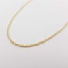 Classic 20” Mid-Thick Wheat Necklace 14K Gold