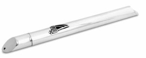 Smooth 925 Sterling Silver Mezuzah Cover