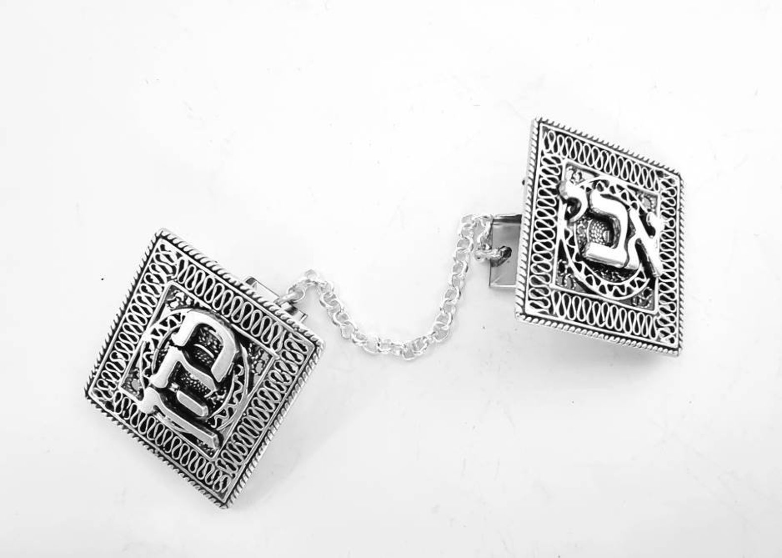 Personalized Tallit Clips
