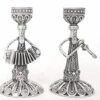 Sterling Silver Music Candlesticks