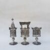 Silver Decorated Havdalah Set