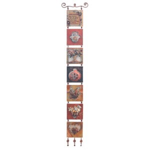 Jewish Seven Blessings Copper Mobile