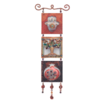 Square Long Copper Blessings Wall Décor