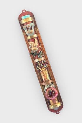 Meaningful Copper Mezuzah Case – Modern Judaica Protective Style