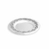Traditional design Set Kiddush Cup and Plate Sterling silver 925