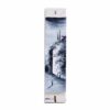Black and White Artistic Western Wall Mezuzah Case