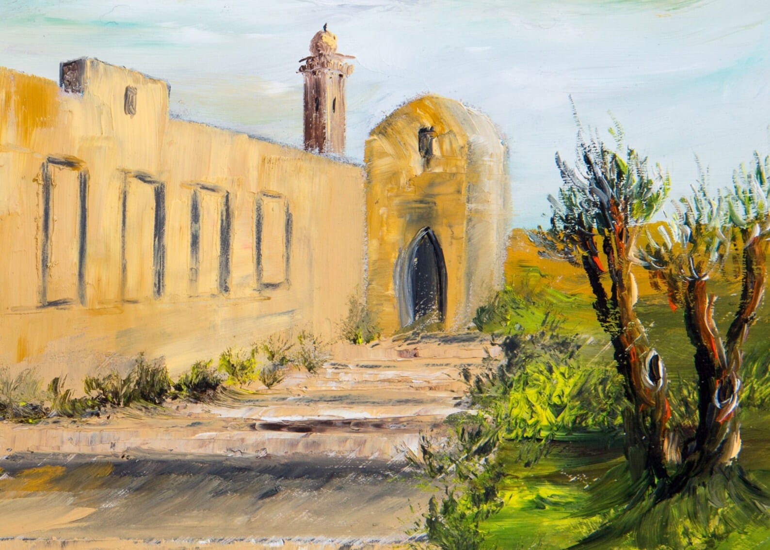 Cave of the Patriarchs Oil Painting