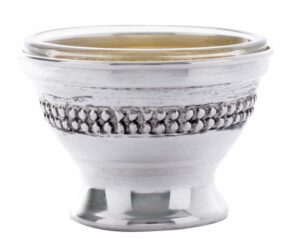 Beautiful Sterling Silver Mini Salt Bowl