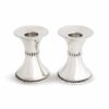 Mid Size Sterling Silver Candle Holders