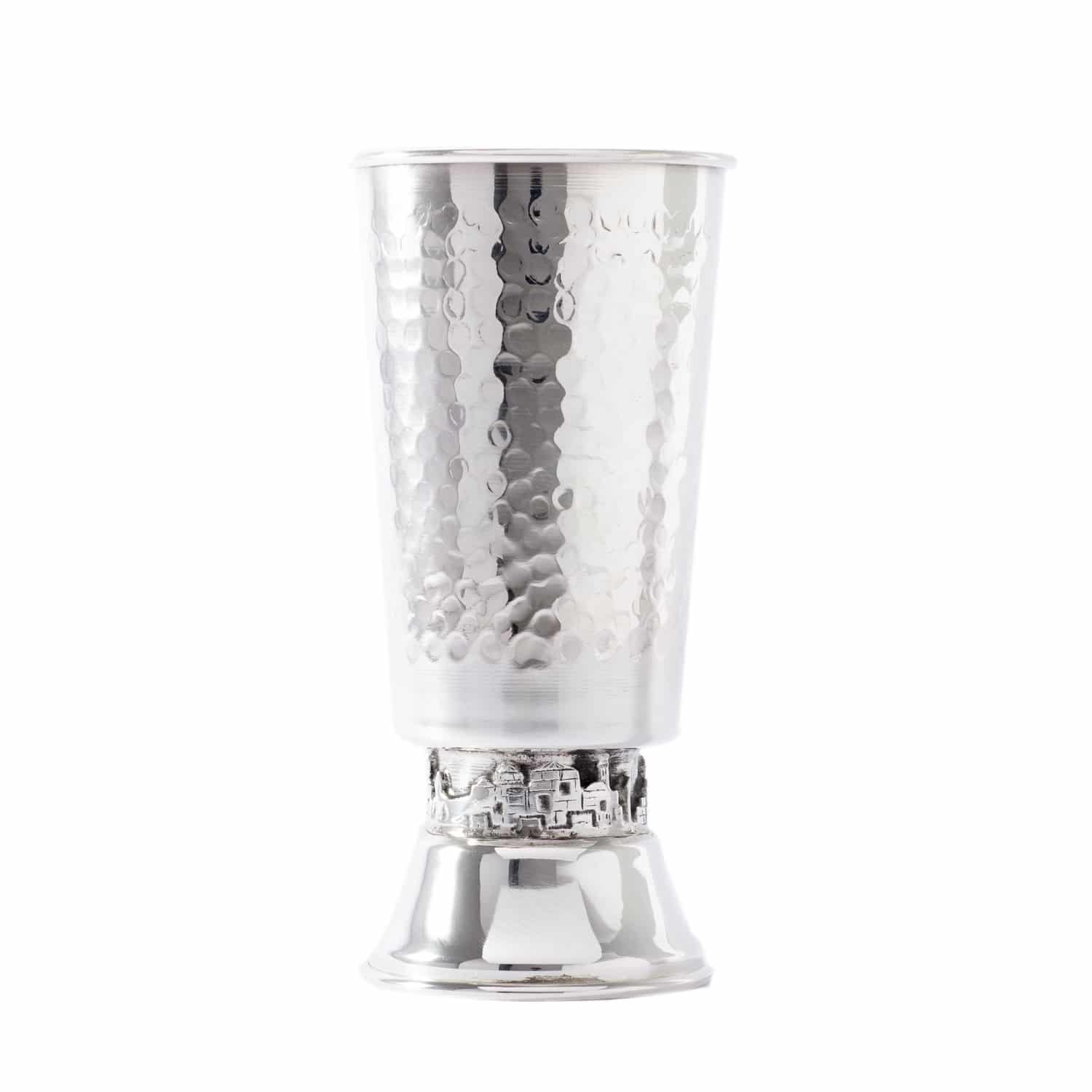 Hammered Customizable Wine Goblet