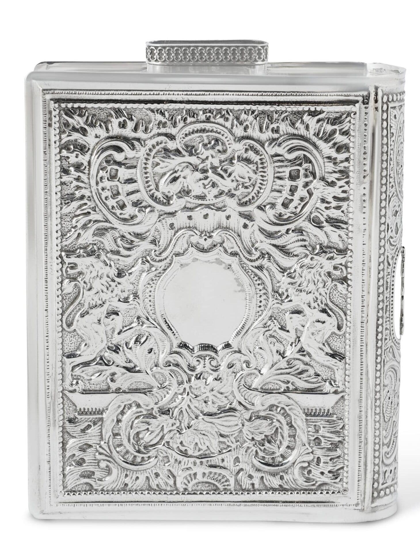Special Sterling Silver Tzedakah Box