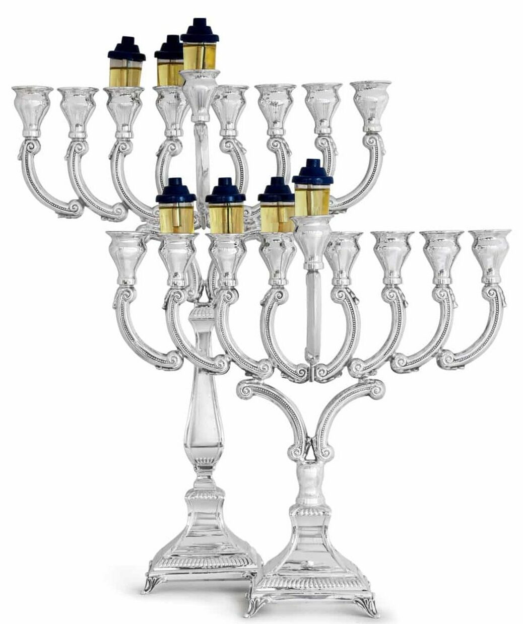 Old Style 925 Sterling Silver Menorah