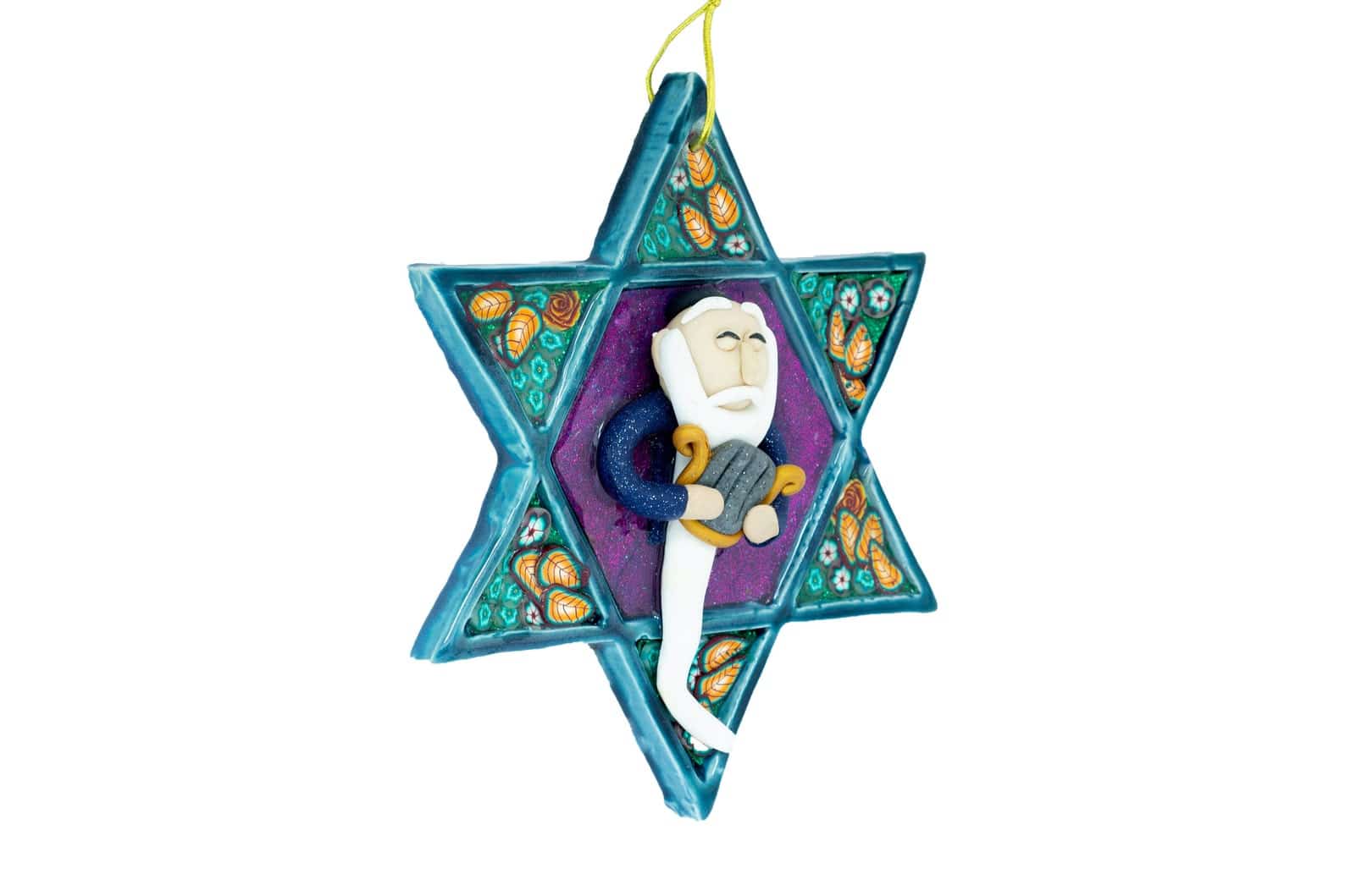 Star of David Wall Hanging Rabbi Mazak