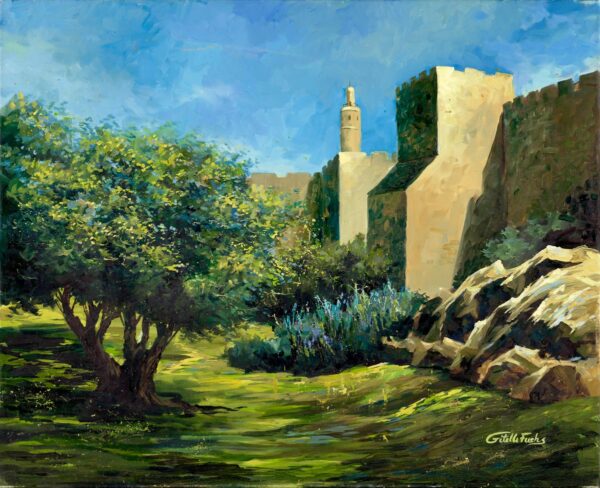 Jerusalem Valley painting