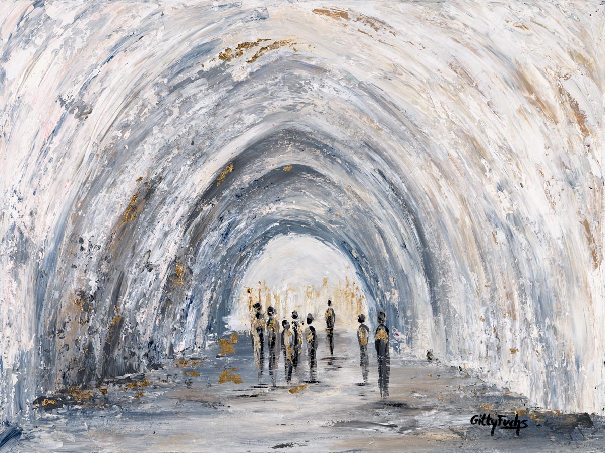 Between the Arches(white) painting