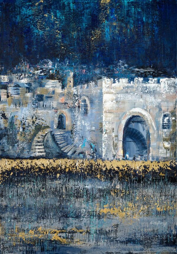 Jerusalem Abstract City painting