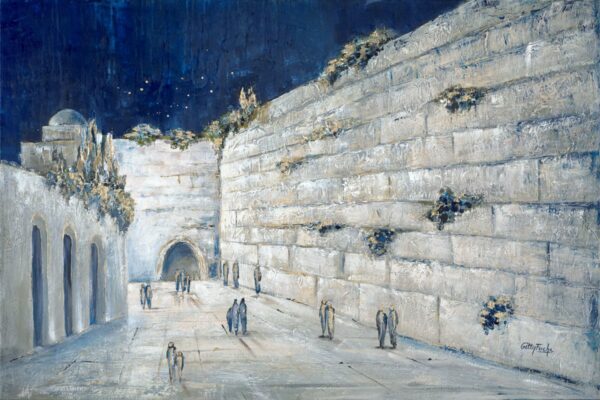 Midnight at The Wite Kotel painting
