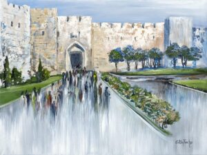 Spring Light In Jerusalem painting