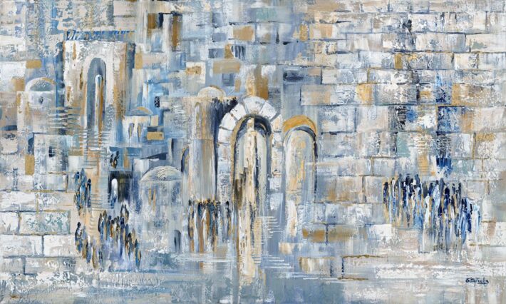 Beyond The Stones- Jerusalem painting
