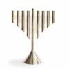 One-of-a-kind Menorah Combined with Shining Glass
