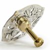 925 Sterling Silver & Brass Hammered Dreidel