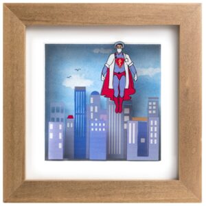 Amazing 3D Painting of Superhero Doctor