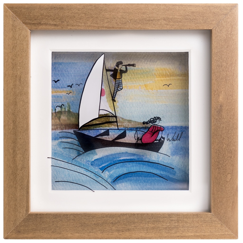 Beautiful 3D Painting of The Sailing Adventure
