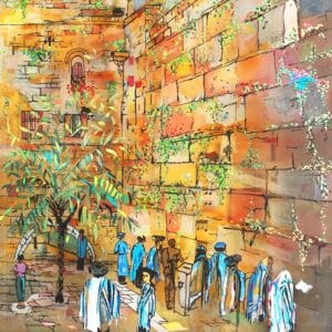 Touching Original 3D Painting of The Holly Kotel