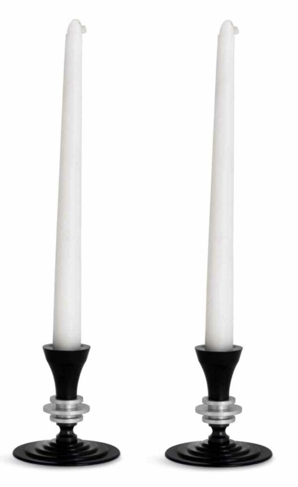 Custom Colors Small Aluminum Candlesticks