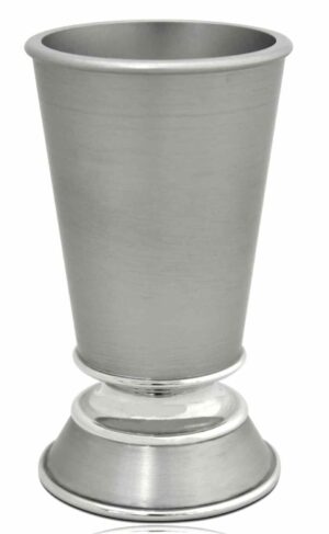 Custom Modern Kiddush Cup Set Aluminum