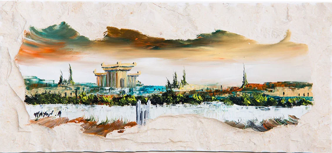 Jerusalem Temple Jerusalem Oil Painting