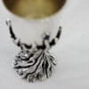 Extraordinary 925 Sterling Silver Kiddush Cup
