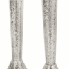 Tall Sterling Silver Smooth and Clean Look Shabbat Candlesticks