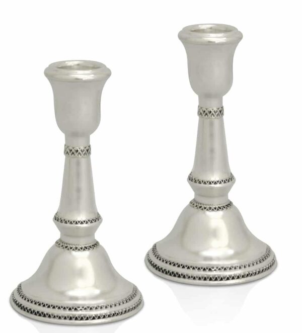 Classic 925 Sterling Silver Filigree Candle Holders