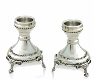 Mini Sterling silver Candlesticks with 3 Legs