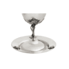 Nature Leaf Shaped Sterling Silver Kiddush cup
