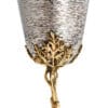 Kiddush Cup with Grape Leaves Design