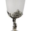 Nature Inspired Sterling Silver Wine Goblet