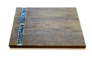 Walnut Wood Challah Board and Knife Set