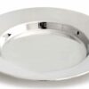 Classic Sterling Silver Smooth Plate for Kiddush Cup