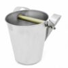 Silver & Brass Washing Cup With Wing Handles