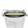 Hammered Washing Cup from Silver & Brass