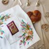 Stunning Hand Embroidered Challah Cover
