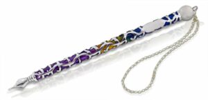 Torah Pointer with Colorful Enamel