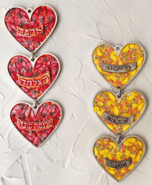 Custom Colors Love Hearts Wall Hanging Mobiles