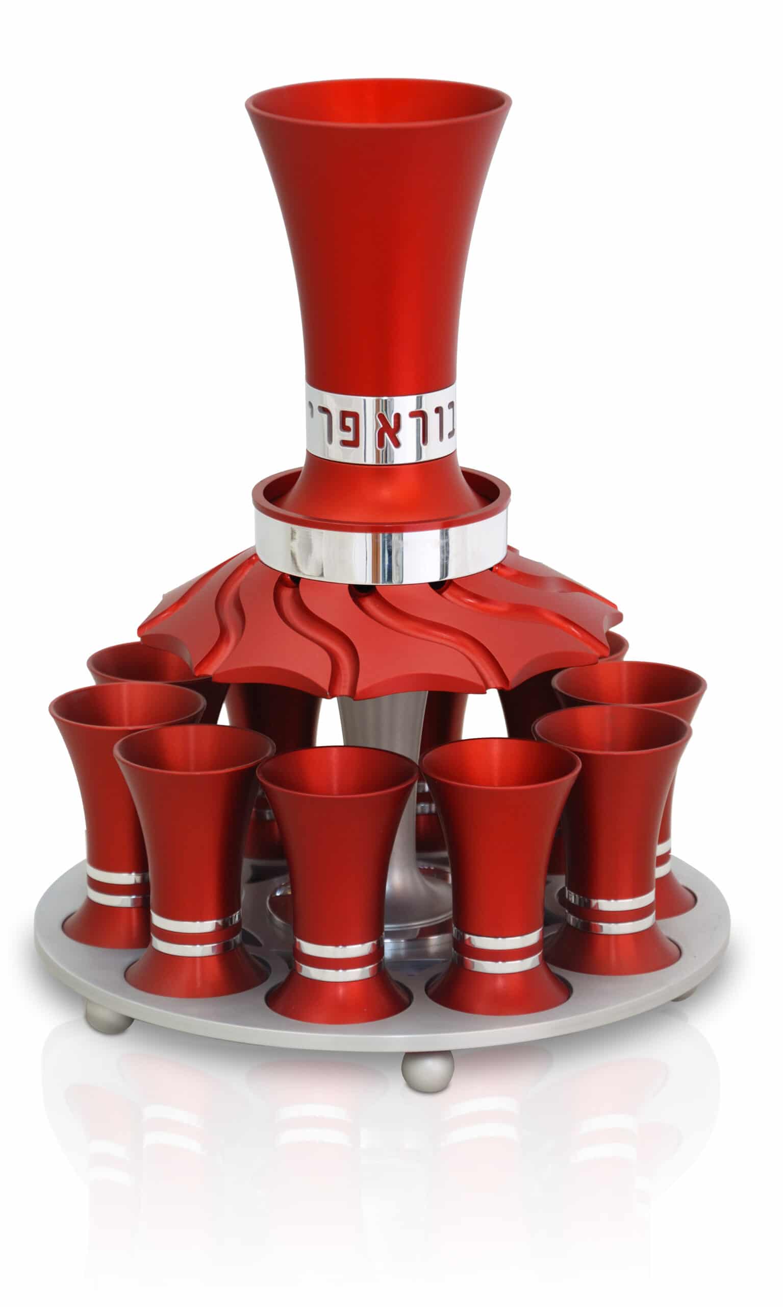 Wine Fountain Set With 10 Mini Cups & Blessing