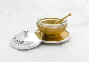 Rosh Hashanah Honey Set with Blessing