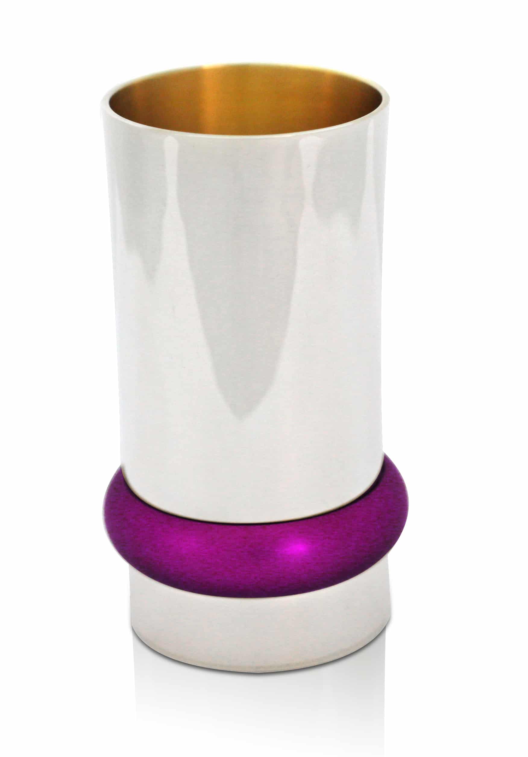 Liqueurs Set and Kiddush Cup with Aluminum Ring