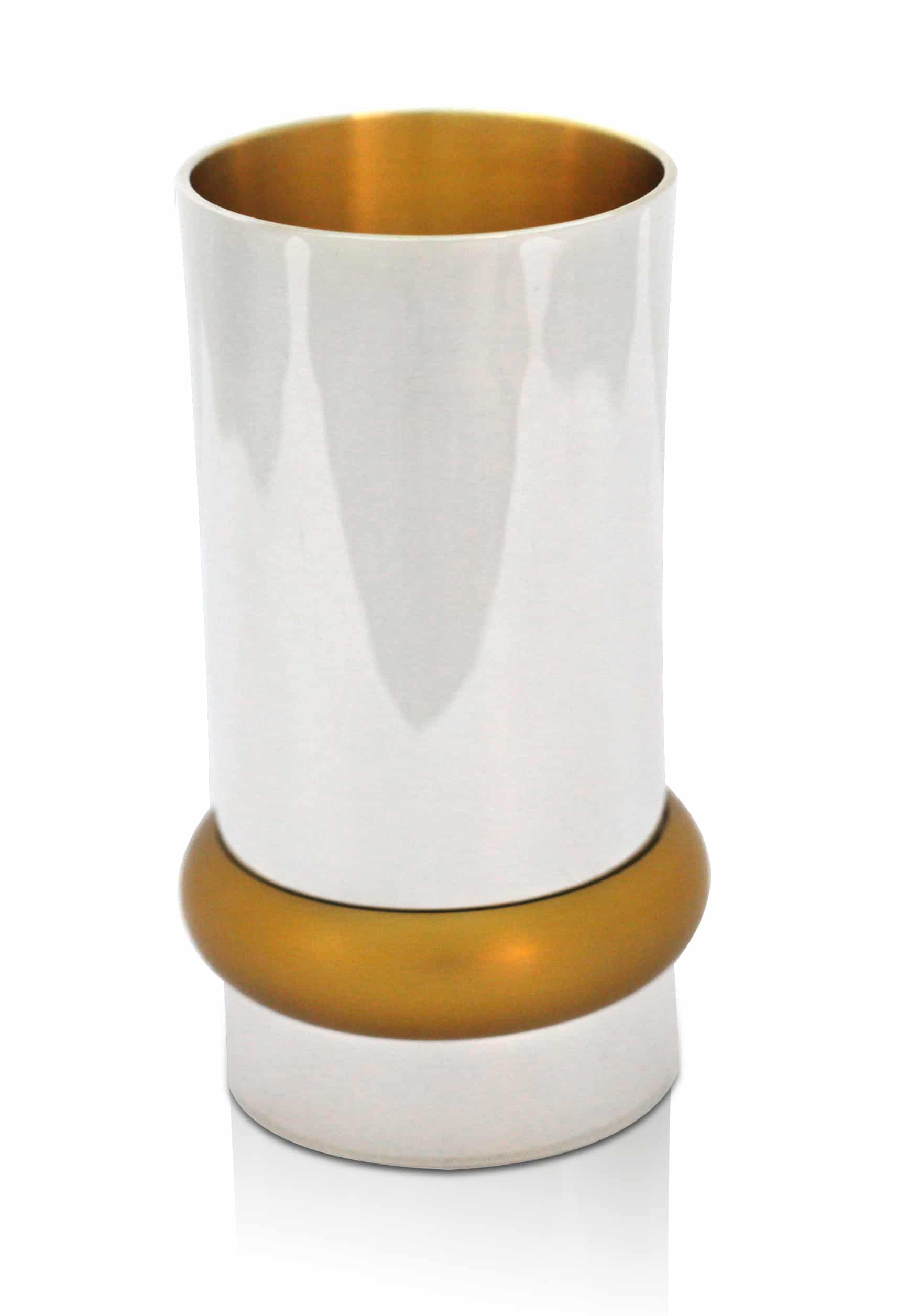 Liqueurs Set and Kiddush Cup with Aluminum Ring